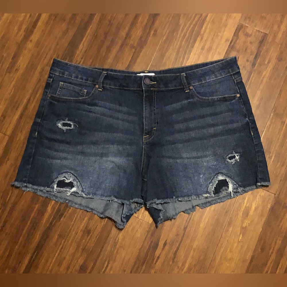 Jordache Distressed Denim Shorts